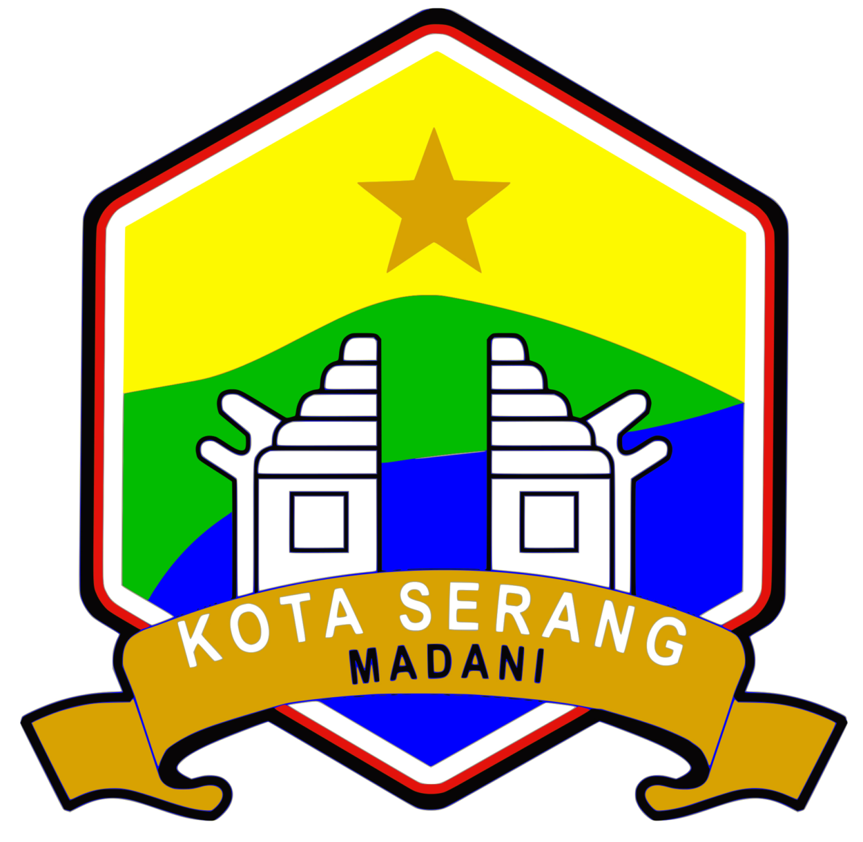 Lambang Kota Serang Madani